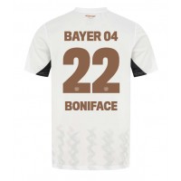 Fotbalové Dres Bayer Leverkusen Victor Boniface #22 Venkovní 2024-25 Krátký Rukáv